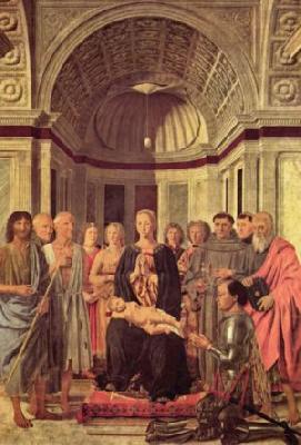 Piero della Francesca The Brera Madonna Spain oil painting art